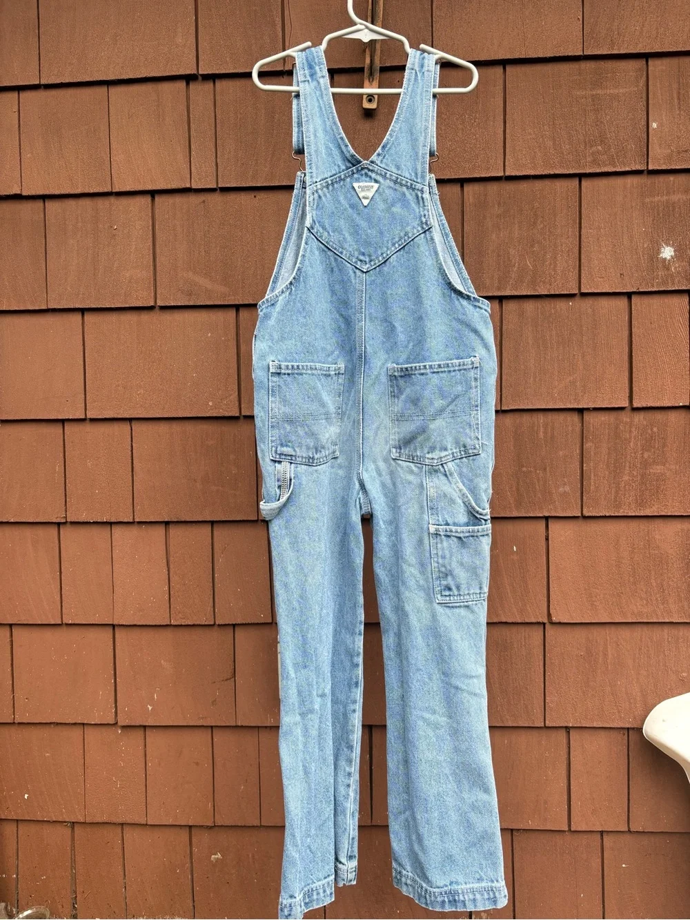 OshKosh B'gosh Light Blue Denim carpenter Overalls 8